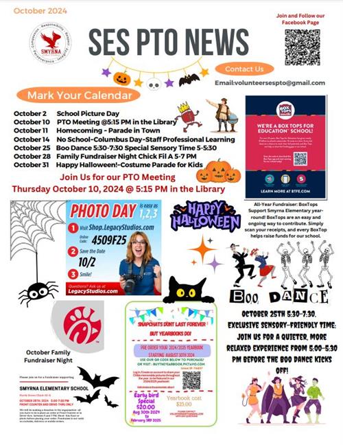  2024 October PTO Newsletter